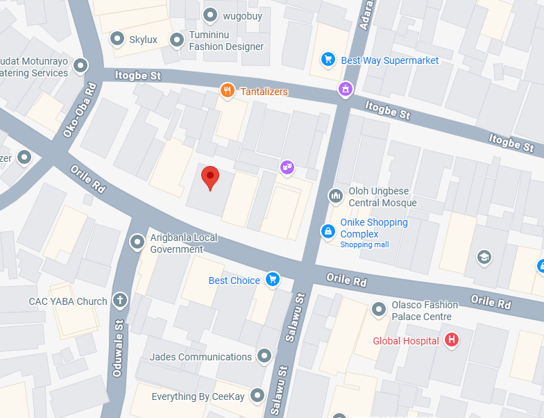 iRavel Studios Location Map